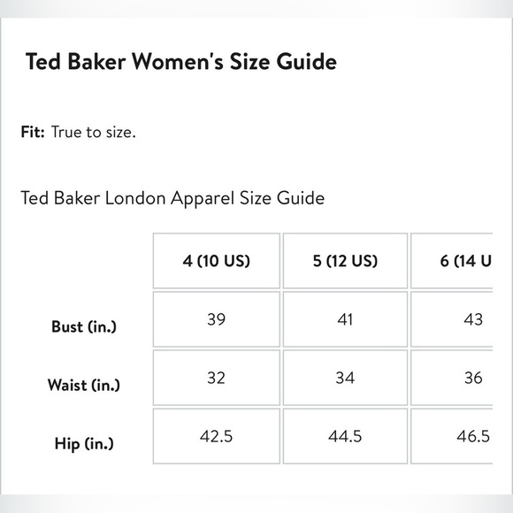 NWOT Ted Baker London Hayliy Puff Sleeve Knit Skater Dress Orange Sz TB 4 US 10 - Picture 6 of 6